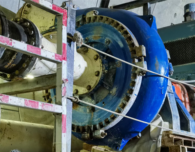 Filter press feed pump for copper molybdenum ore tailings treatment Project in Vietnam